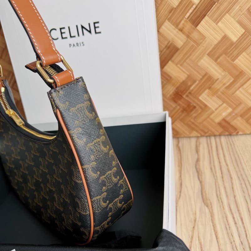 CELINE bags | CELINE AVA TRIOMPHE Canvas Handbag | 23×14×7cm | 193952 | 06054