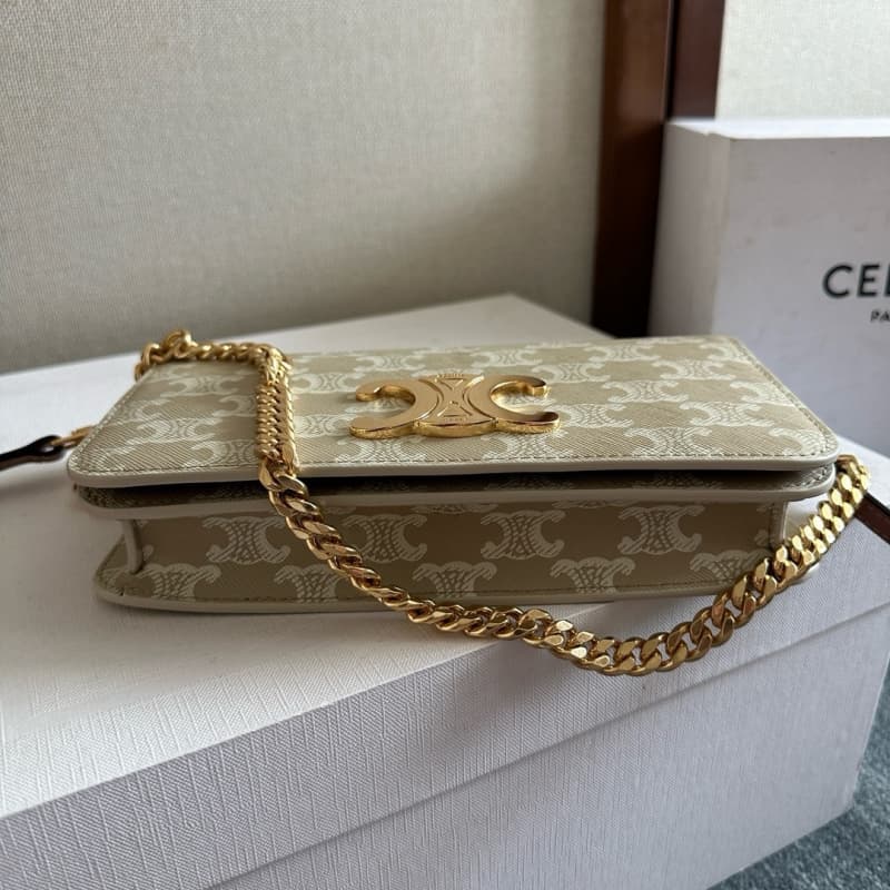 CELINE bags | TRIOMPHE CANVAS Logo Print | 20.5×11×4cm | 110972 | 06066