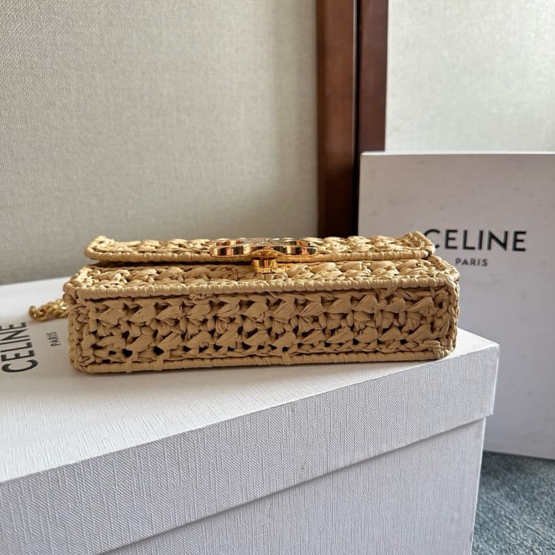 CELINE bags | Celine Plein Soleil woven bag/underarm bag | 20.5×10.5×4cm | 112252 | 06069