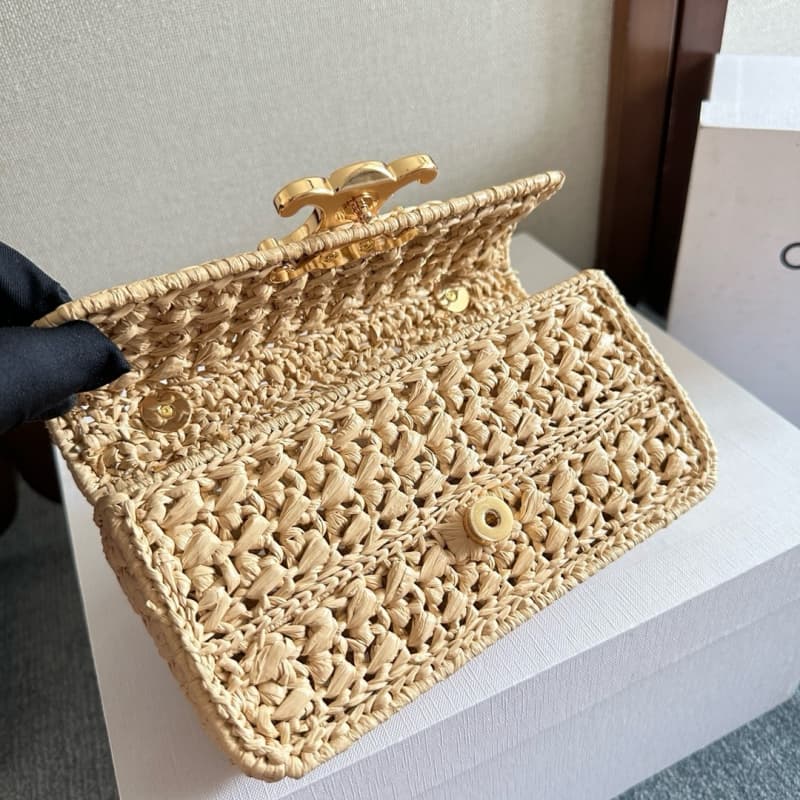 CELINE bags | Celine Plein Soleil woven bag/underarm bag | 20.5×10.5×4cm | 112252 | 06069