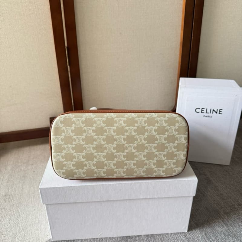 CELINE bags | CABAS Small Logo Print Calfskin Handbag | 26.5×23×12cm | 115082 | 06075