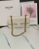 CELINE bags | Braided leather buckle chain underarm bag | 199243 | 06078