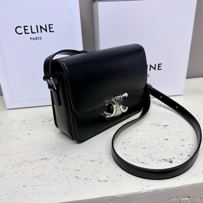 CELINE bags | TEEN TRIOMPHE Calfskin Handbag | 18.5×14×6cm | 188423 | 06094