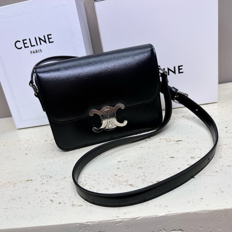 CELINE bags | TEEN TRIOMPHE Calfskin Handbag | 18.5×14×6cm | 188423 | 06094