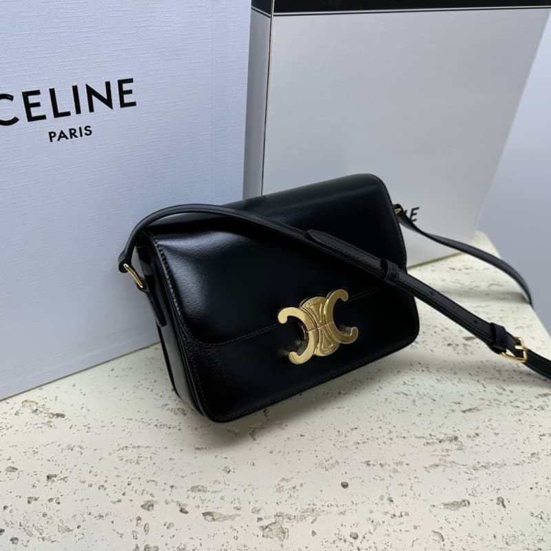 CELINE bags | TEEN TRIOMPHE Calfskin Handbag | 18.5×14×6cm | 188423 | 06094