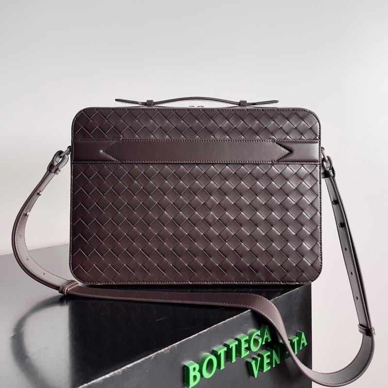 BOTTEGA VENETA Bags | BV bags | Men's Woven Laptop Bag | 38×25×6.5cm | 786662 | 07002