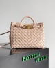 BOTTEGA VENETA Bags | BV | Andiamo woven handbag | 25×22×10.5cm | 743568 | 07011