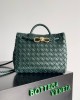 BOTTEGA VENETA Bags | BV | Andiamo woven handbag | 25×22×10.5cm | 743568 | 07011