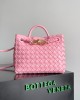 BOTTEGA VENETA Bags | BV | Andiamo woven handbag | 25×22×10.5cm | 743568 | 07011