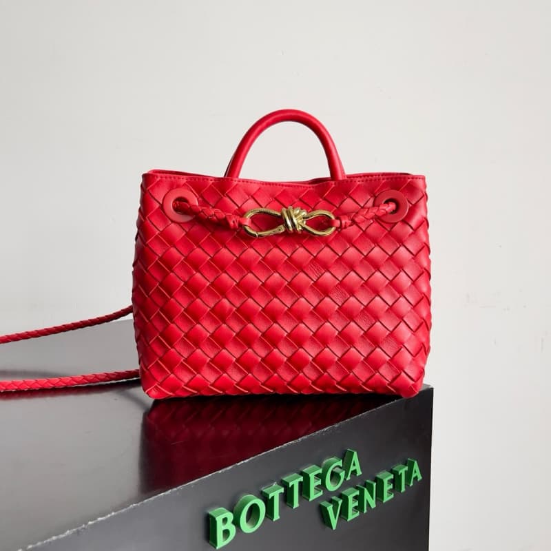 BOTTEGA VENETA Bags | BV | Andiamo woven handbag | 25×22×10.5cm | 743568 | 07011