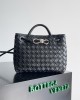 BOTTEGA VENETA Bags | BV | Andiamo woven handbag | 25×22×10.5cm | 743568 | 07011