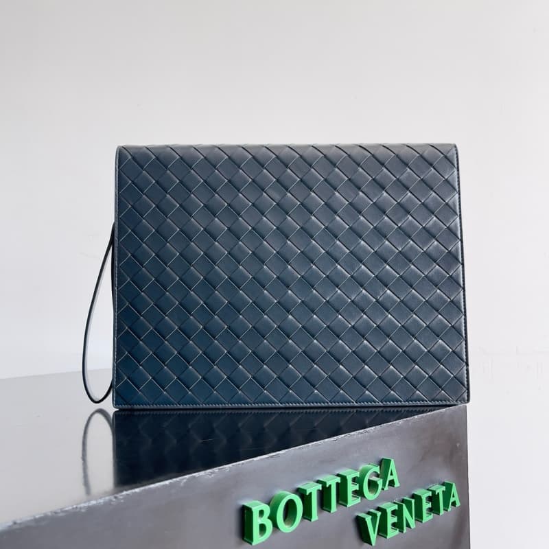 BOTTEGA VENETA Bags | BV | Men's Woven Clutch | 32×24×3cm | 732638 | 07020