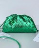 BOTTEGA VENETA Bags | BV | The Pouch Bag | 22×12×7cm | Green Gold | 07030