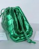 BOTTEGA VENETA Bags | BV | The Pouch Bag | 22×12×7cm | Green Gold | 07030