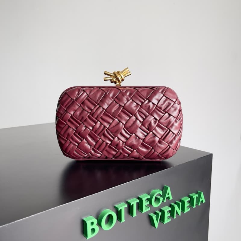 BOTTEGA VENETA Bags | BV | Knot Evening Clutch | 20.5×6×12.5 cm | 717622 | 07047