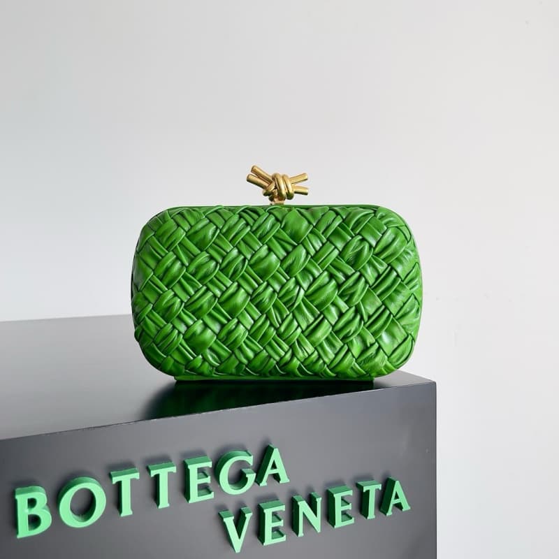 BOTTEGA VENETA Bags | BV | Knot Evening Clutch | 20.5×6×12.5 cm | 717622 | 07047