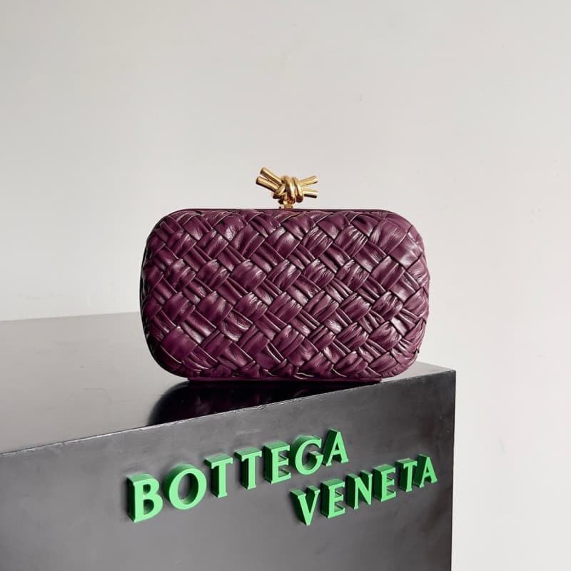 BOTTEGA VENETA Bags | BV | Knot Evening Clutch | 20.5×6×12.5 cm | 717622 | 07047