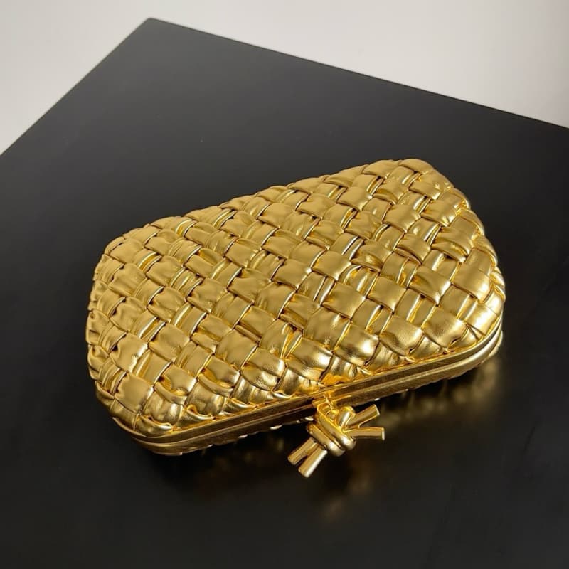 BOTTEGA VENETA Bags | BV | Knot Evening Clutch | 20.5×6×12.5 cm | 717622 | 07048