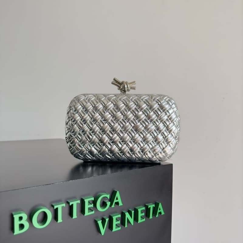 BOTTEGA VENETA Bags | BV | Knot Evening Clutch | 20.5×6×12.5 cm | 717622 | 07048