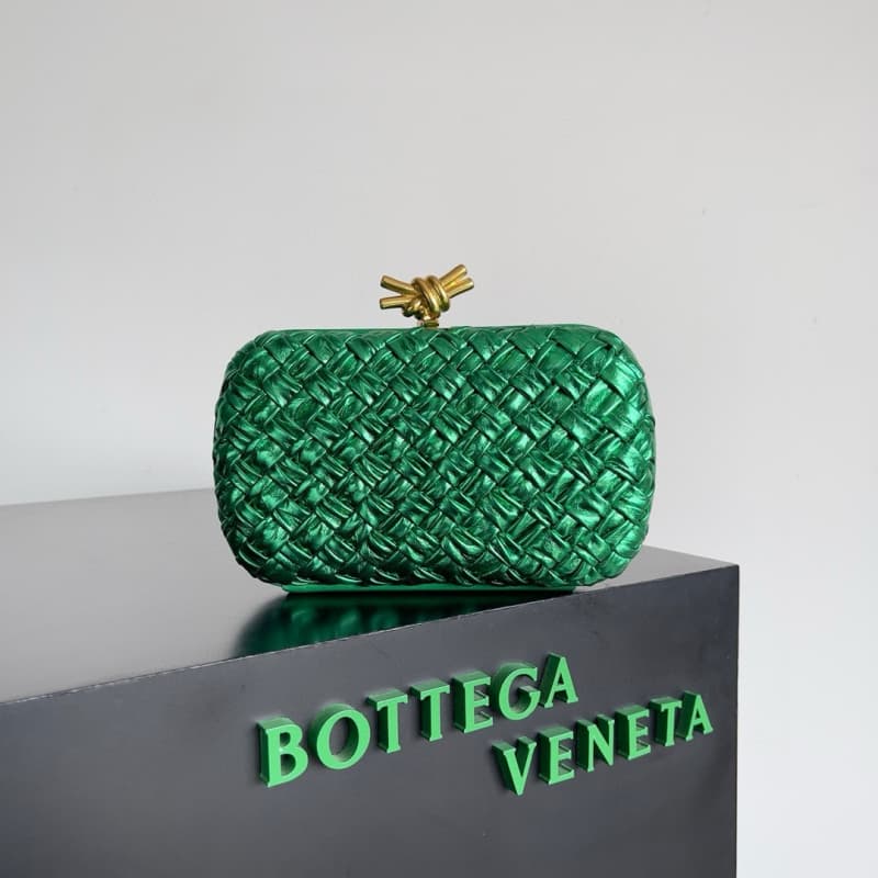 BOTTEGA VENETA Bags | BV | Knot Evening Clutch | 20.5×6×12.5 cm | 717622 | 07048