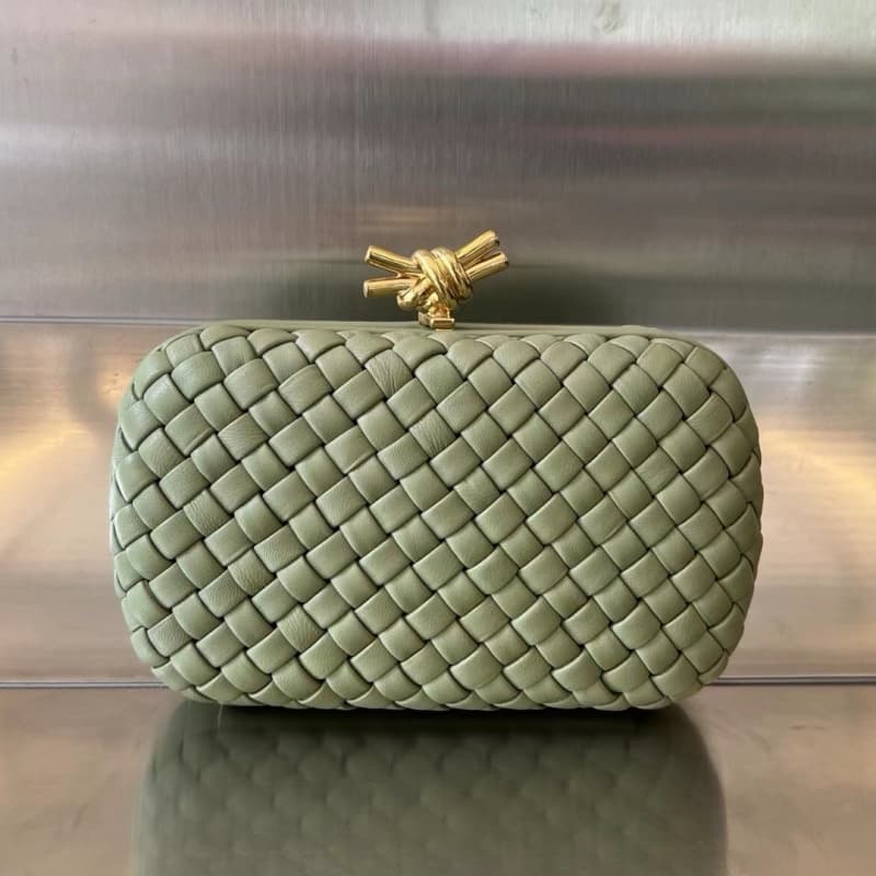 BOTTEGA VENETA Bags | BV | Knot Evening Shoulder Bag | 20×12×5.5 cm | 717622 | 07049