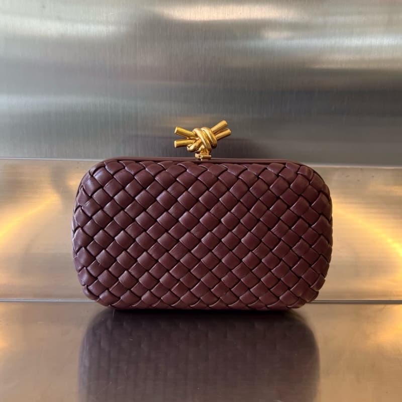 BOTTEGA VENETA Bags | BV | Knot Evening Shoulder Bag | 20×12×5.5 cm | 717622 | 07049