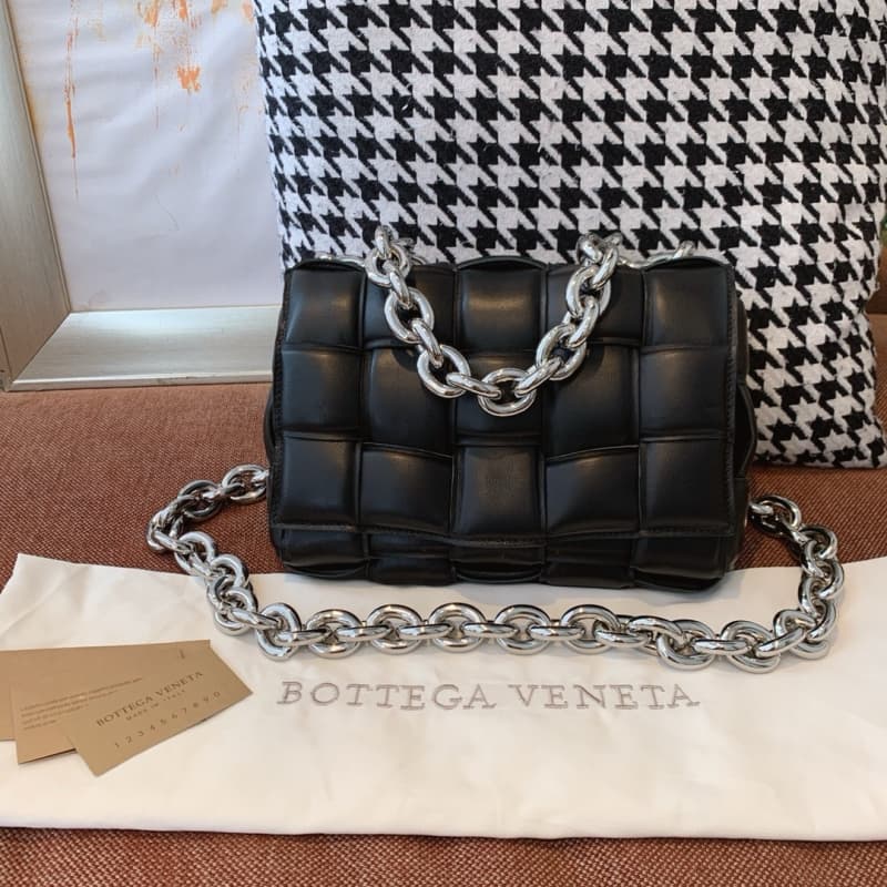 BOTTEGA VENETA Bags | BV | THE CHAIN CASSETTE Chain Pillow Bag/Block Bag | 26cm | 07059