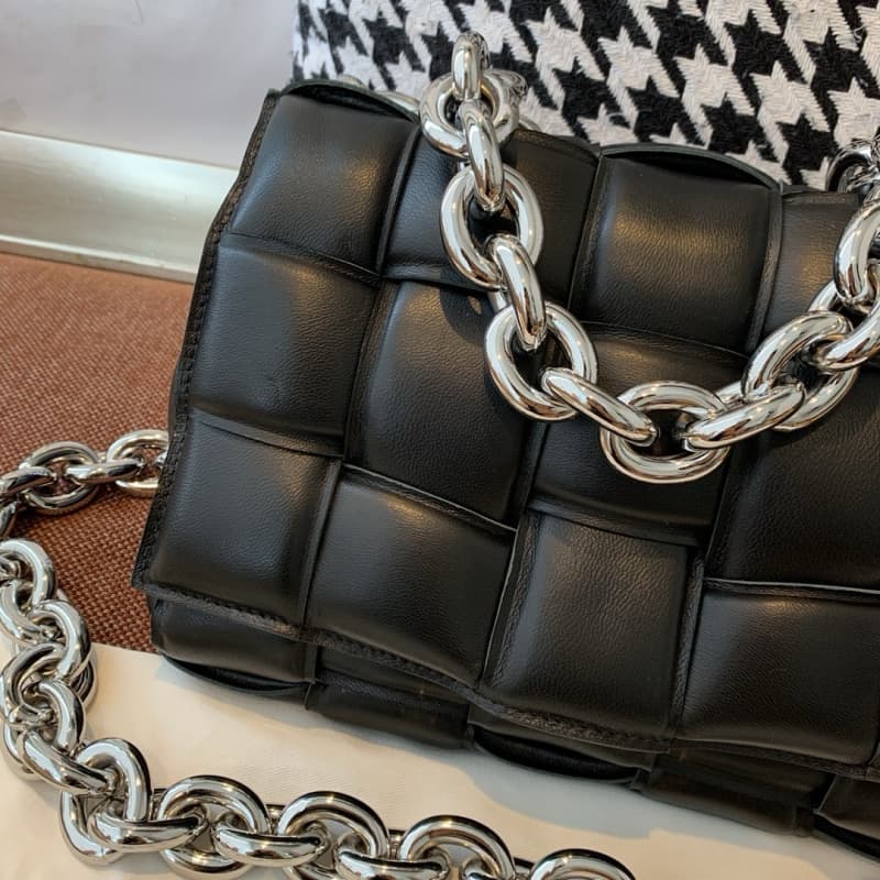 BOTTEGA VENETA Bags | BV | THE CHAIN CASSETTE Chain Pillow Bag/Block Bag | 26cm | 07059