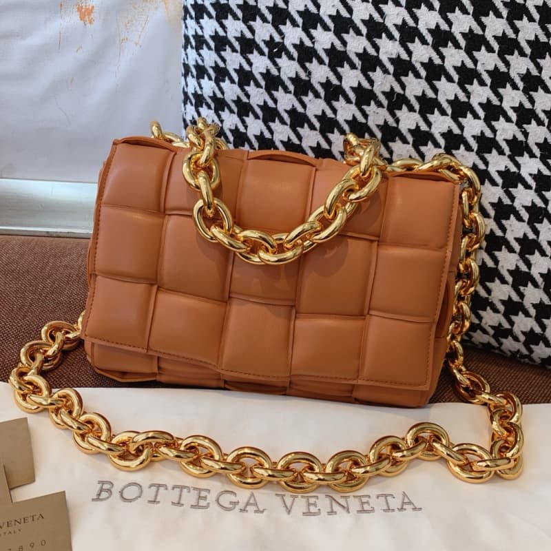 BOTTEGA VENETA Bags | BV | THE CHAIN CASSETTE Chain Pillow Bag/Block Bag | 26cm | 07059