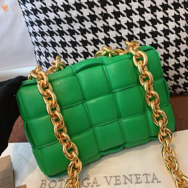 BOTTEGA VENETA Bags | BV | THE CHAIN CASSETTE Chain Pillow Bag/Block Bag | 26cm | 07059