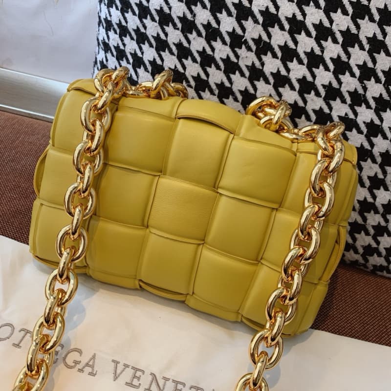 BOTTEGA VENETA Bags | BV | THE CHAIN CASSETTE Chain Pillow Bag/Block Bag | 26cm | 07059