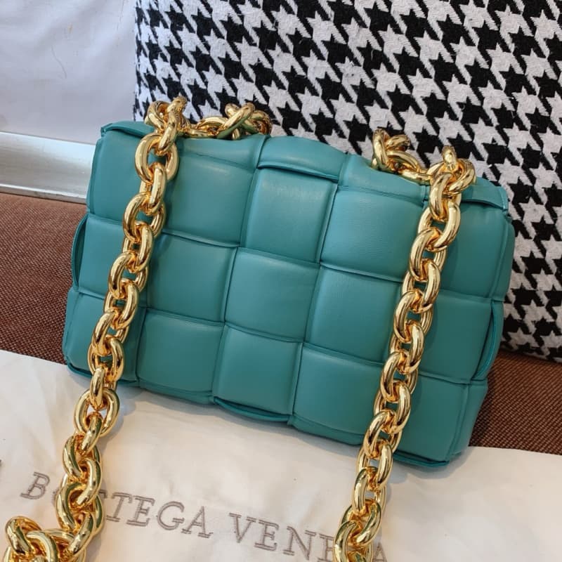 BOTTEGA VENETA Bags | BV | THE CHAIN CASSETTE Chain Pillow Bag/Block Bag | 26cm | 07059