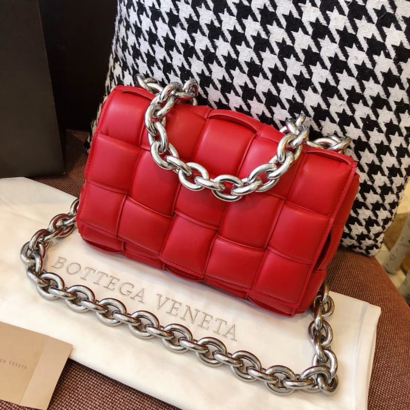 BOTTEGA VENETA Bags | BV | THE CHAIN CASSETTE Chain Pillow Bag/Block Bag | 26cm | 07059