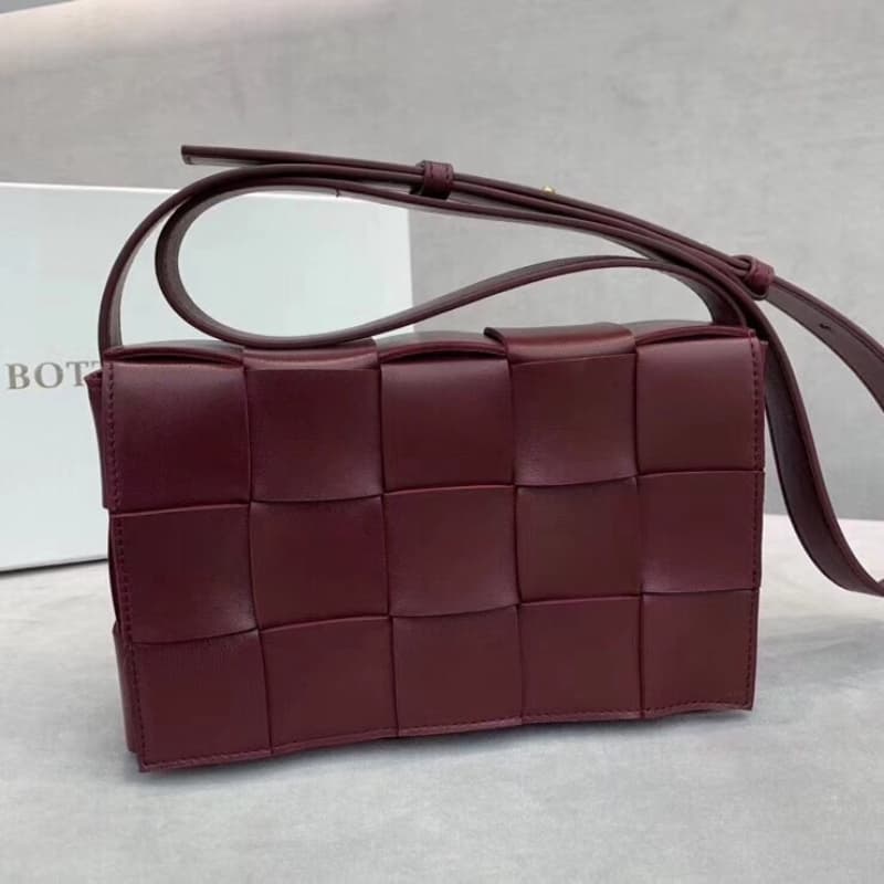 BOTTEGA VENETA Bags | BV | Cassette Woven Crossbody Bag / Clutch | 23×15×6cm | 7571 | 07060