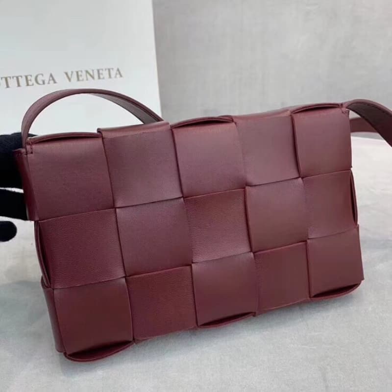 BOTTEGA VENETA Bags | BV | Cassette Woven Crossbody Bag / Clutch | 23×15×6cm | 7571 | 07060