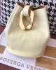 BOTTEGA VENETA Bags | BV | Drop Metal Buckle Bucket Bag / Shoulder Tote Bag | 18cm | 785807 | 07061