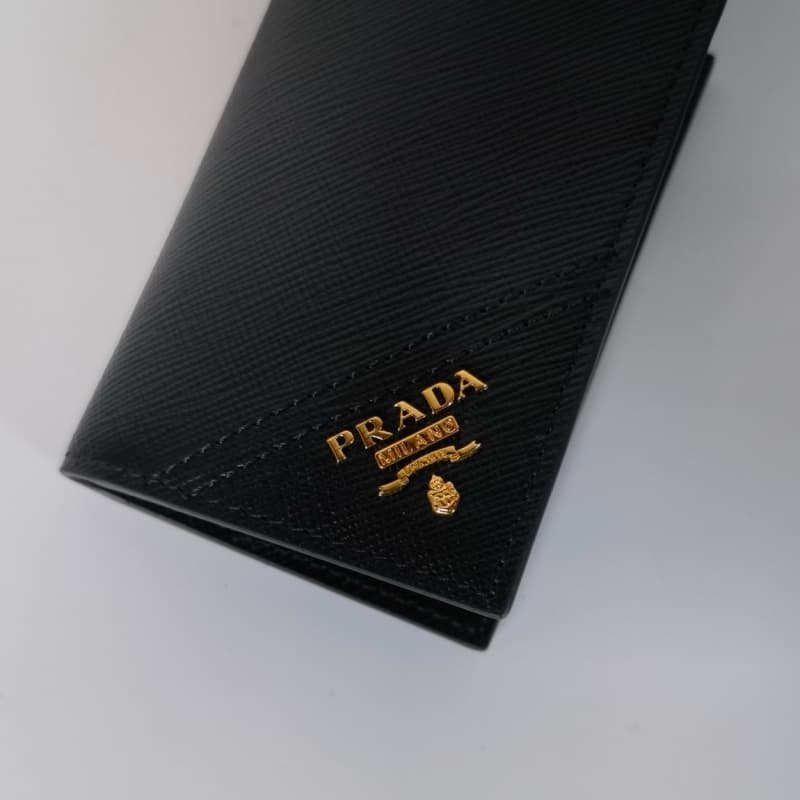 Prada bags | Crosshatch Unisex Card Holder | 11×7 cm | 2MC101 | 08006