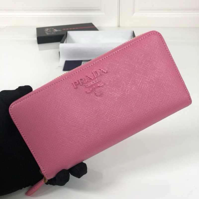 Prada bags | Women's Leather Wallet with Matching Monogram Series | 20×10.3 cm | 1ML506 | 08009