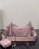 Prada bags | Prada Nylon Hobo Handheld/Underarm Bag | 22×12×6cm | 1BH204 | 08016