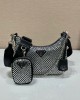 Prada bags | Rhinestone bag | 22×16×6cm | 1BH204 | 08017