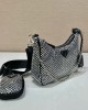 Prada bags | Rhinestone bag | 22×16×6cm | 1BH204 | 08017