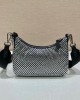 Prada bags | Rhinestone bag | 22×16×6cm | 1BH204 | 08017