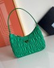 Prada bags | Nylon Pleated Hobo Handheld/Underarm Bag | 22×14×6cm | 1NE204 | 08020