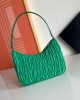 Prada bags | Nylon Pleated Hobo Handheld/Underarm Bag | 22×14×6cm | 1NE204 | 08020