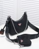 Prada bags | Prada Nylon Hobo Handheld/Underarm Bag | 22×12×6cm | 1BH204 | 08028