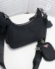 Prada bags | Prada Nylon Hobo Handheld/Underarm Bag | 22×12×6cm | 1BH204 | 08028