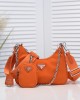 Prada bags | Prada Nylon Hobo Handheld/Underarm Bag | 22×12×6cm | 1BH204 | 08028