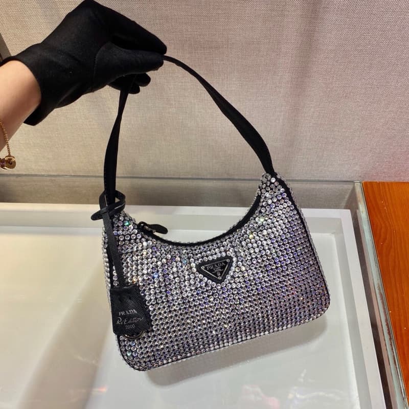 Prada bags | Hobo | Dazzling Diamond | 23×13×5cm | 1NE515 | 08033