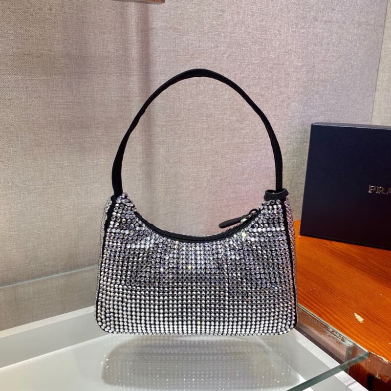 Prada bags | Hobo | Dazzling Diamond | 23×13×5cm | 1NE515 | 08033