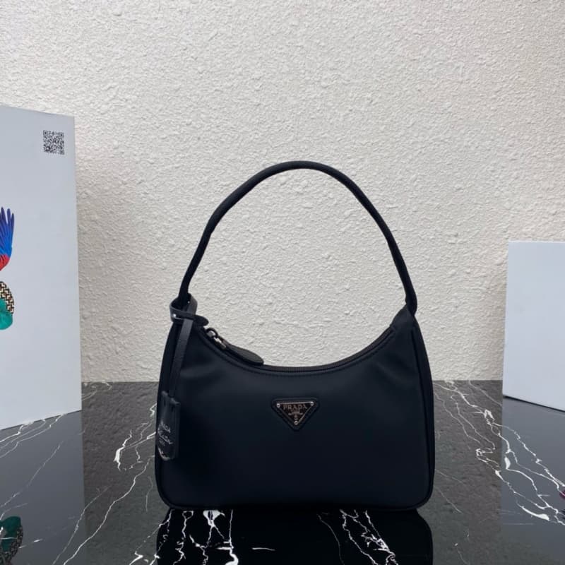 Prada bags | HOBO Women's Nylon Shoulder Bag | 23×13×5cm | 1NE515 | 08034